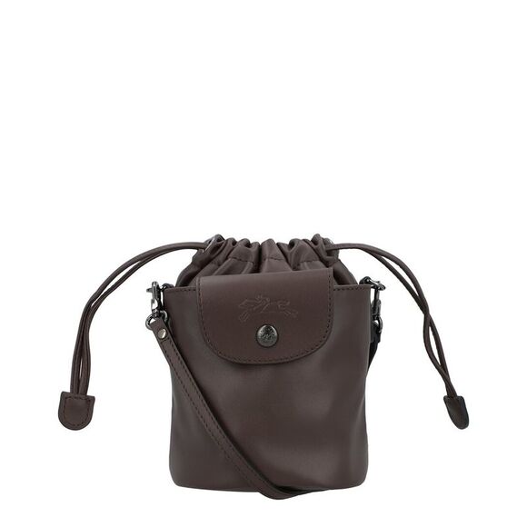 Longchamp Handbags - Longchamp Le Pliage Xtra Xs Leather Bucket Bag, Brown